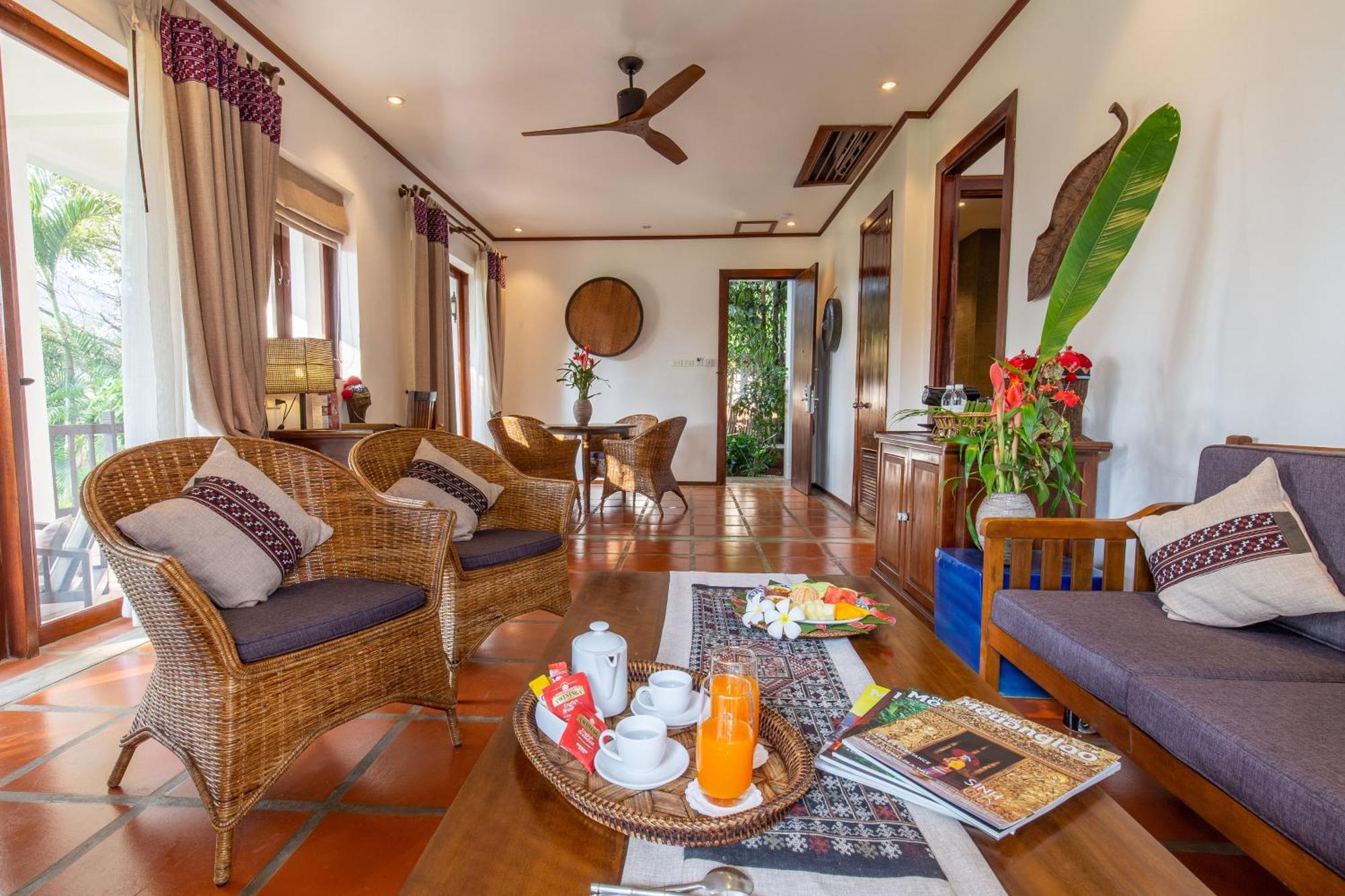 Riverside Boutique Resort, Vang Vieng Rom bilde