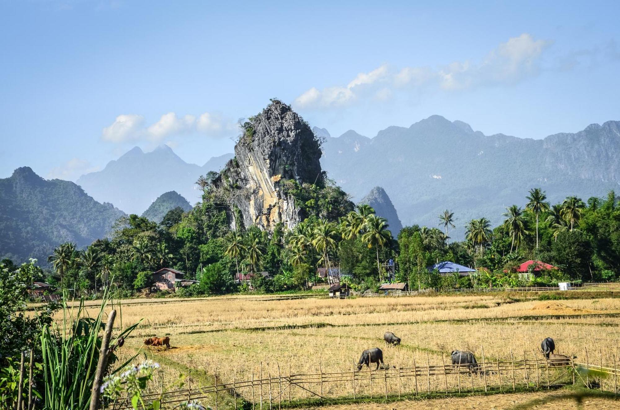 Riverside Boutique Resort, Vang Vieng Eksteriør bilde