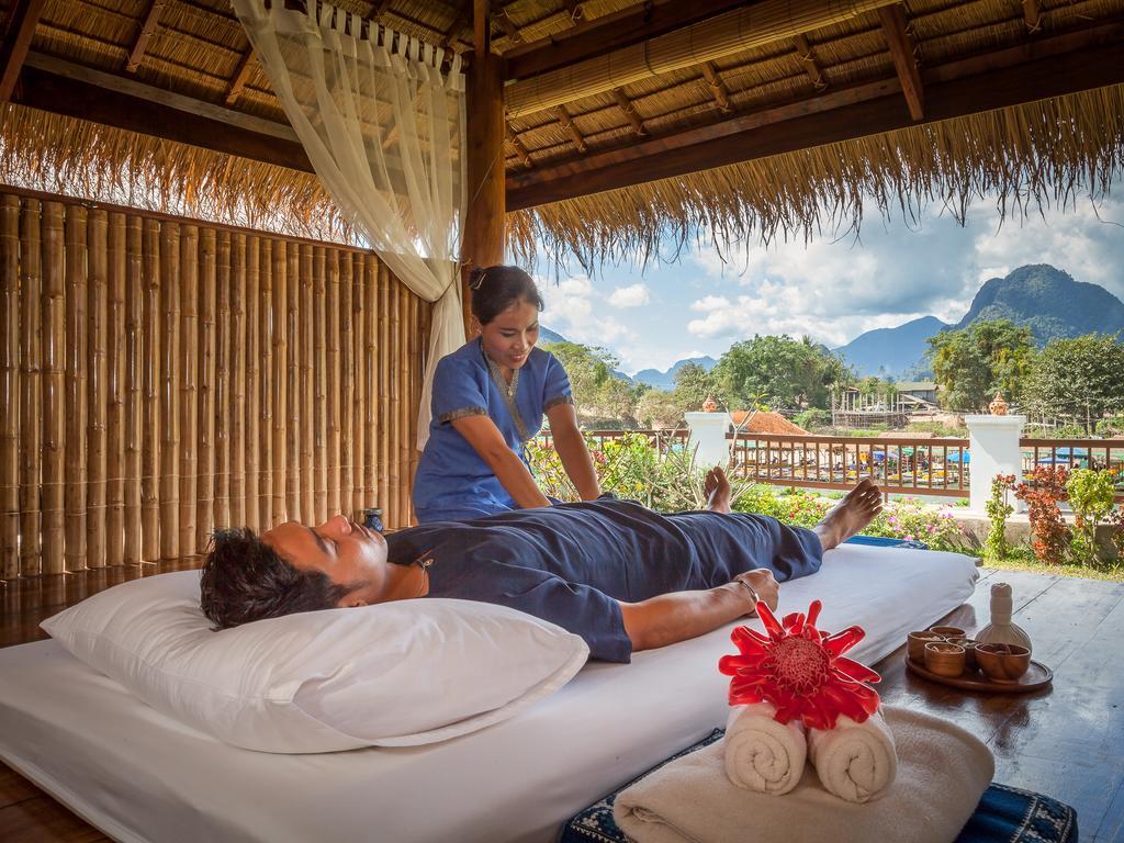 Riverside Boutique Resort, Vang Vieng Eksteriør bilde