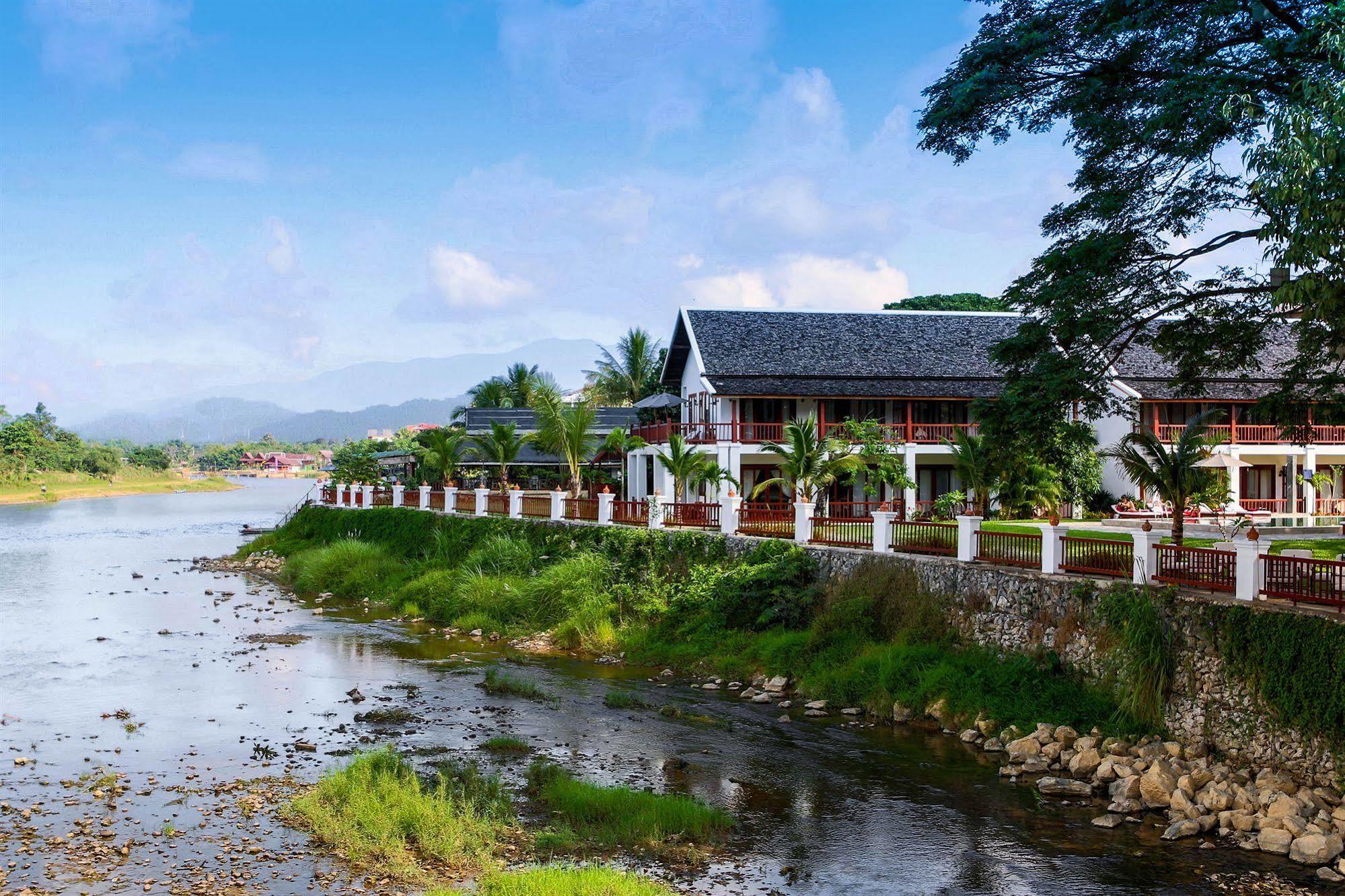 Riverside Boutique Resort, Vang Vieng Eksteriør bilde
